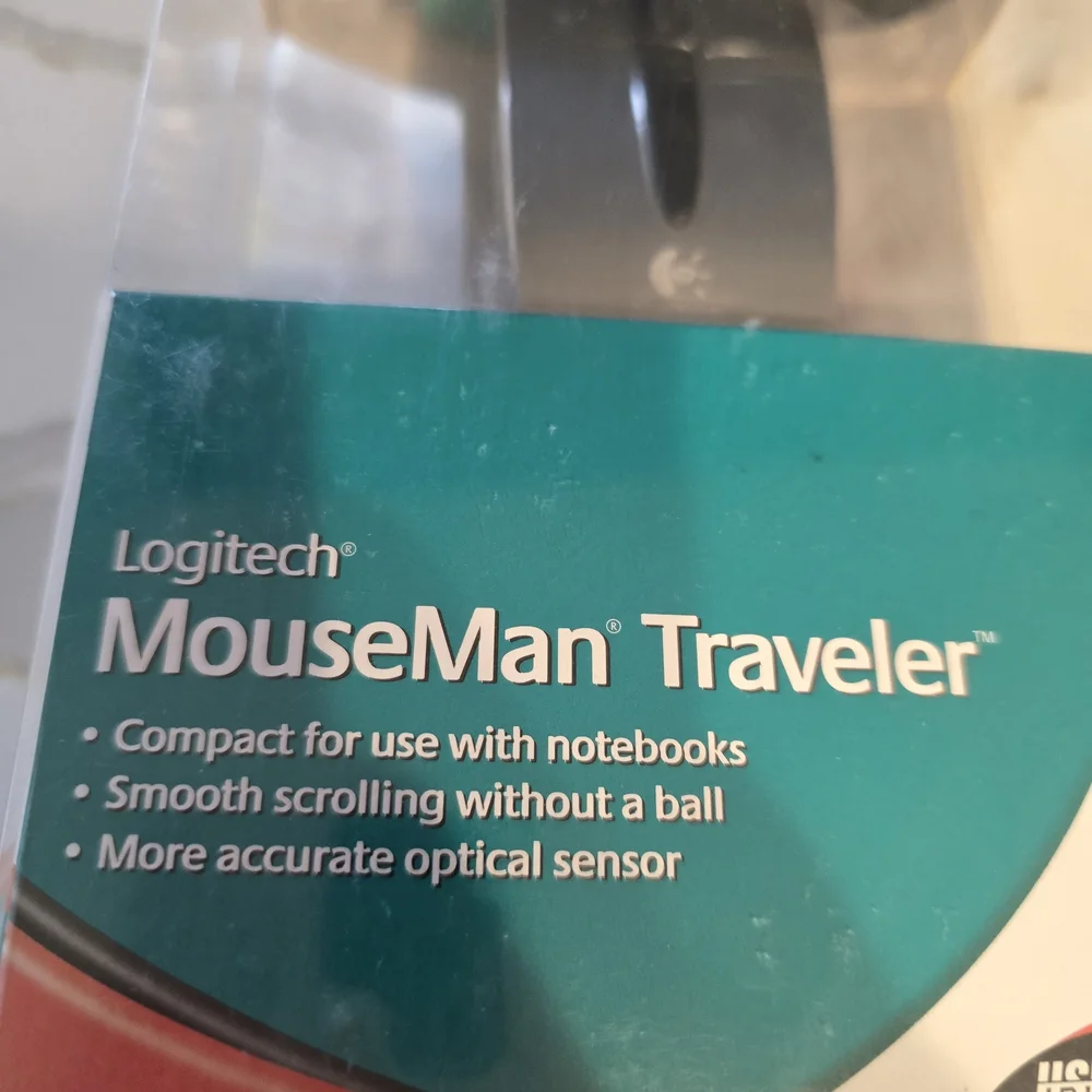 Logitech MouseMan Traveler Optical Mouse